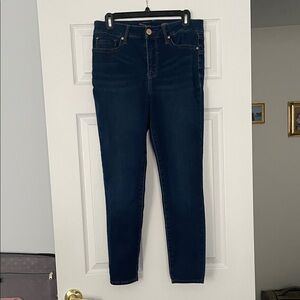 Seven7 Women's Deep Indigo Skinny Jeans